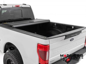 Ford Super Duty Bed Cover - Tri-Fold -  Flip Up - Hard Cover 6'10" Bed - 2017-2023